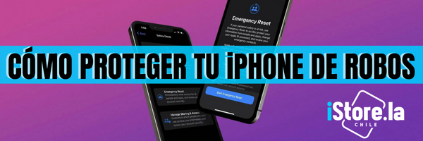 Cómo proteger tu iPhone de robos