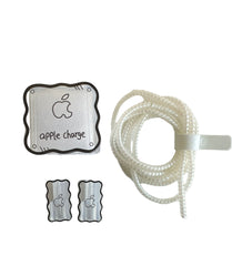 Apple Clear Protector de Cable y Cargador