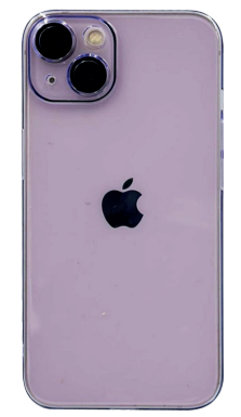 iPhone 14 Pro Max / Purple Carcasa CLEAR ACRILIC con Cubrecamara para iPhone
