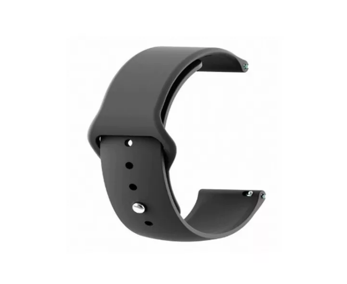 20mm M/L / Negro Silicon Basic para Smartwatch