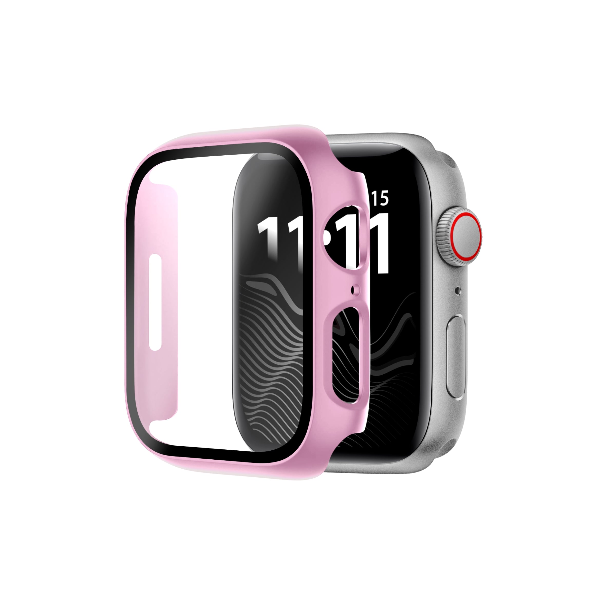 Protector Completo Con Glass Unicolor 44mm PW