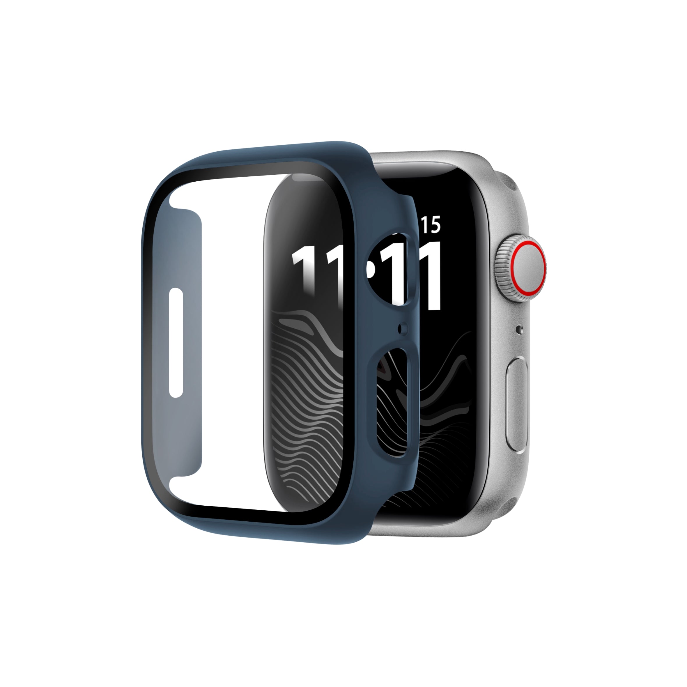 Protector Completo Con Glass Unicolor 44mm PW