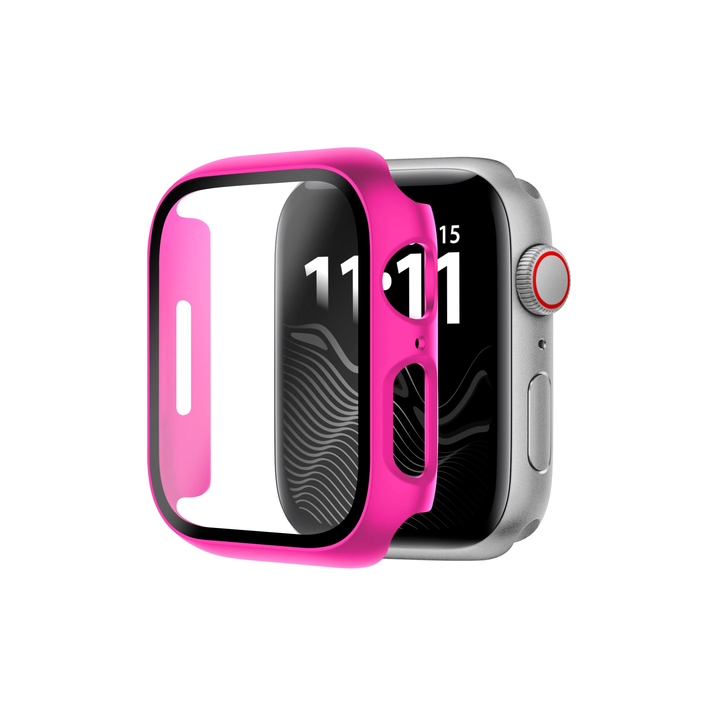 Protector Completo Con Glass Unicolor 44mm PW