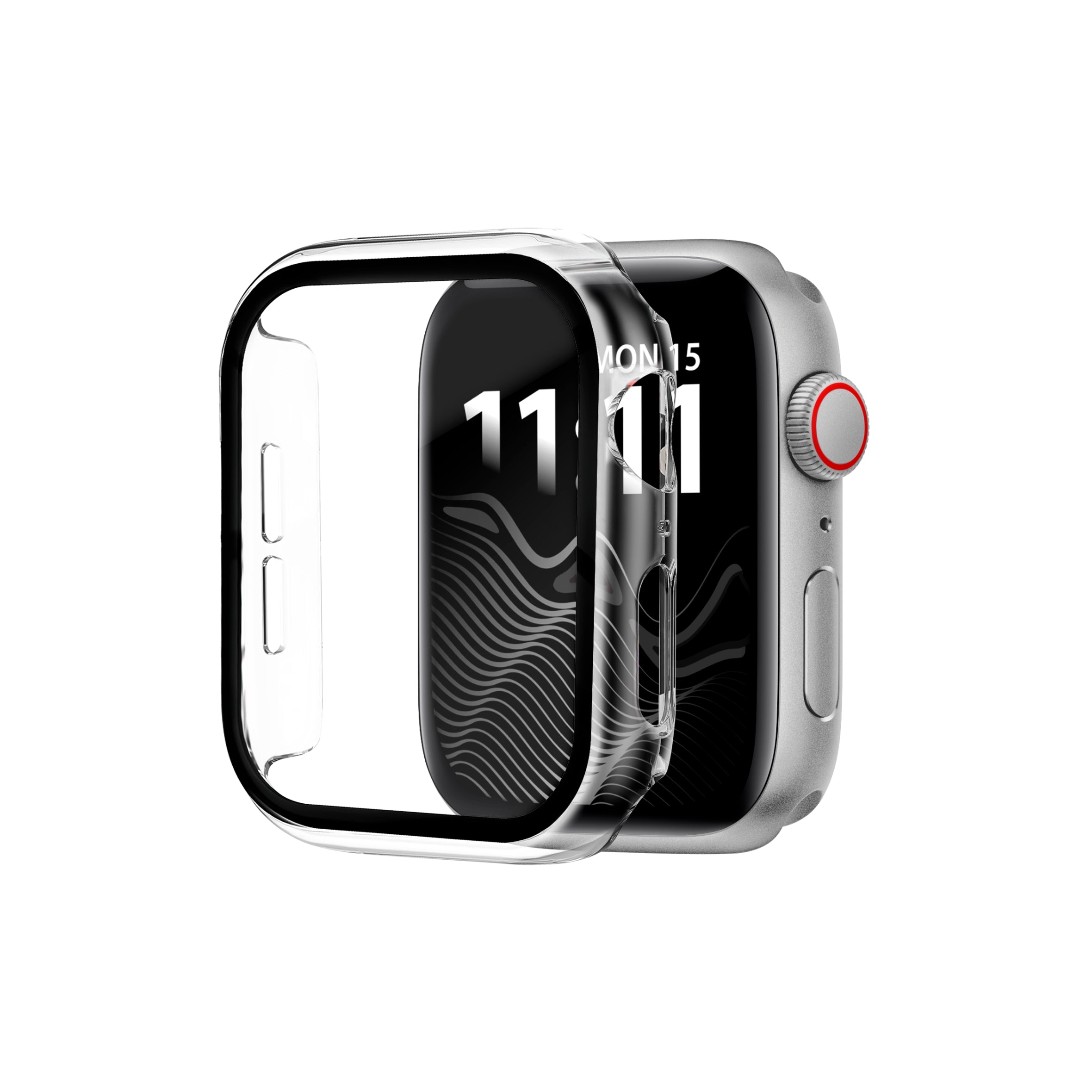 Protector Completo Con Glass Unicolor 45mm PW