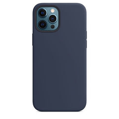 iPhone 11 / 002 Dark Blue Carcasa Liquid Silicone para iPhone SL