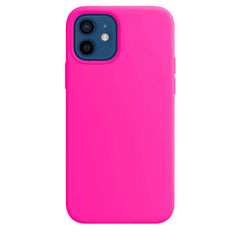 iPhone 11 / 004 Fluor Pink Carcasa Liquid Silicone para iPhone SL