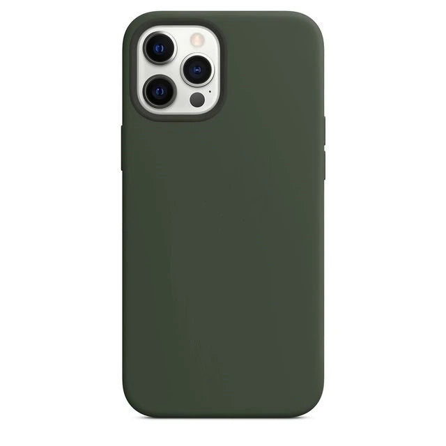 iPhone 11 / 010 Green military Carcasa Liquid Silicone para iPhone SL