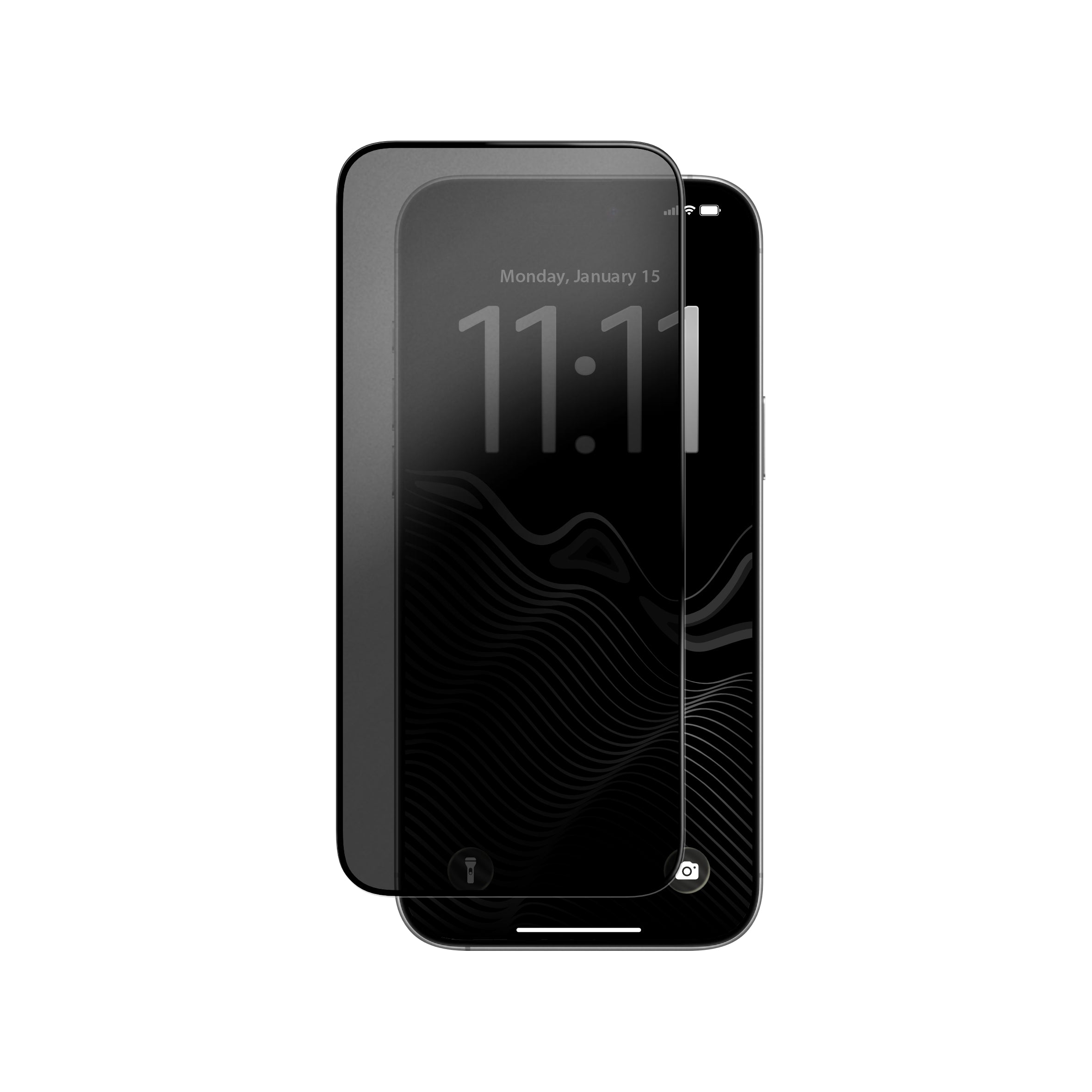 Lamina Vidrio Templado Anti-Espía para iPhone