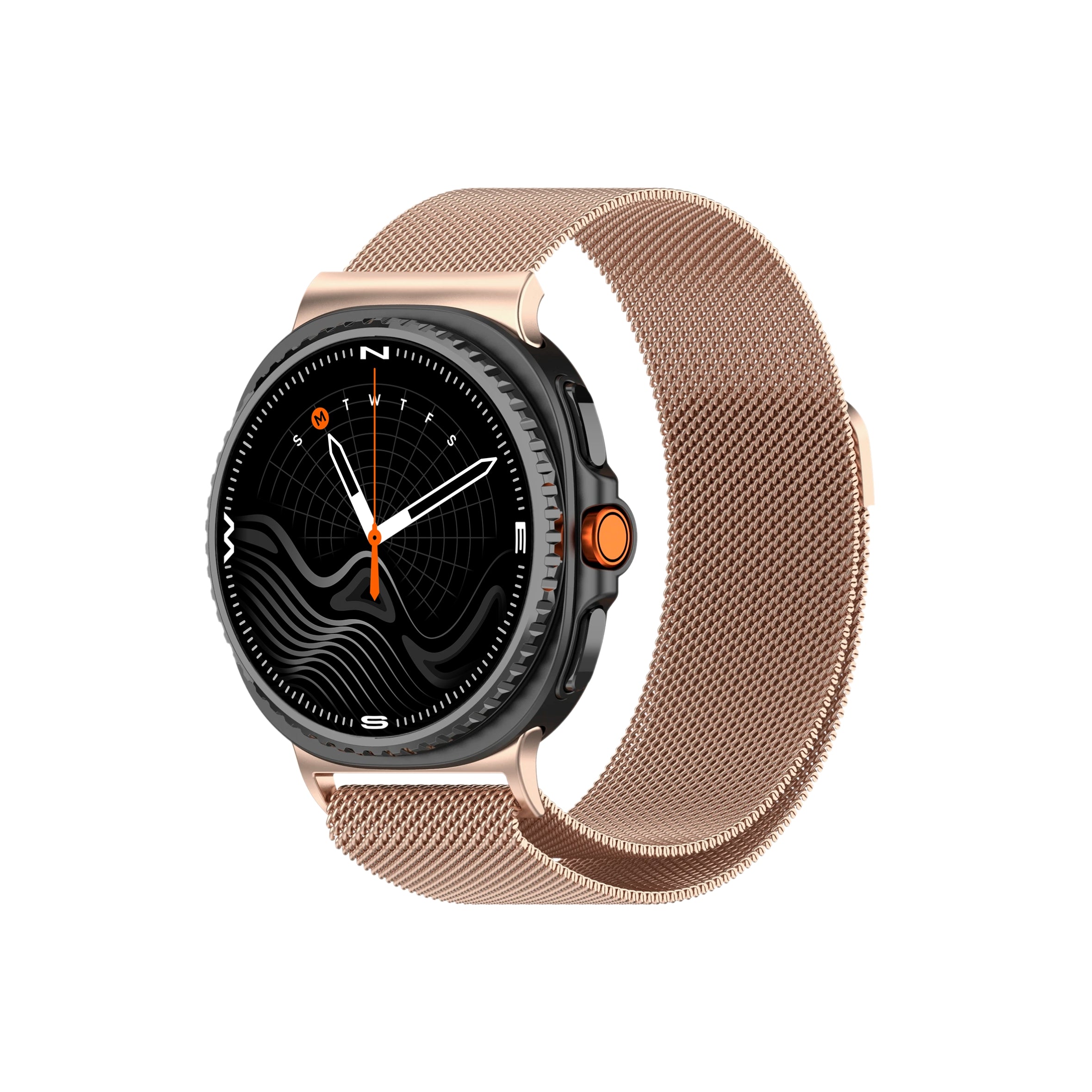 Correa Milanesa magnética Metálica Watch 8