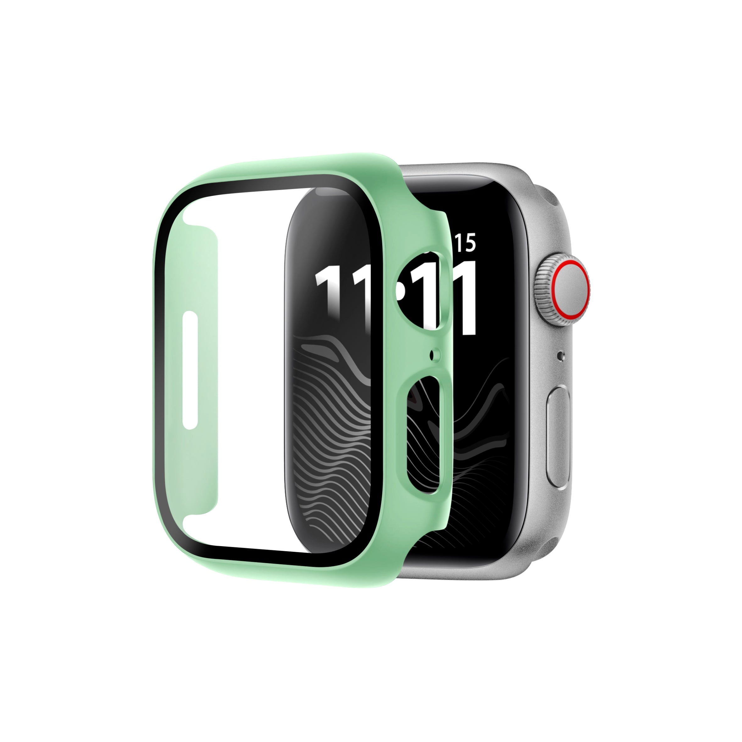 Protector Completo Con Glass Unicolor 40mm PW