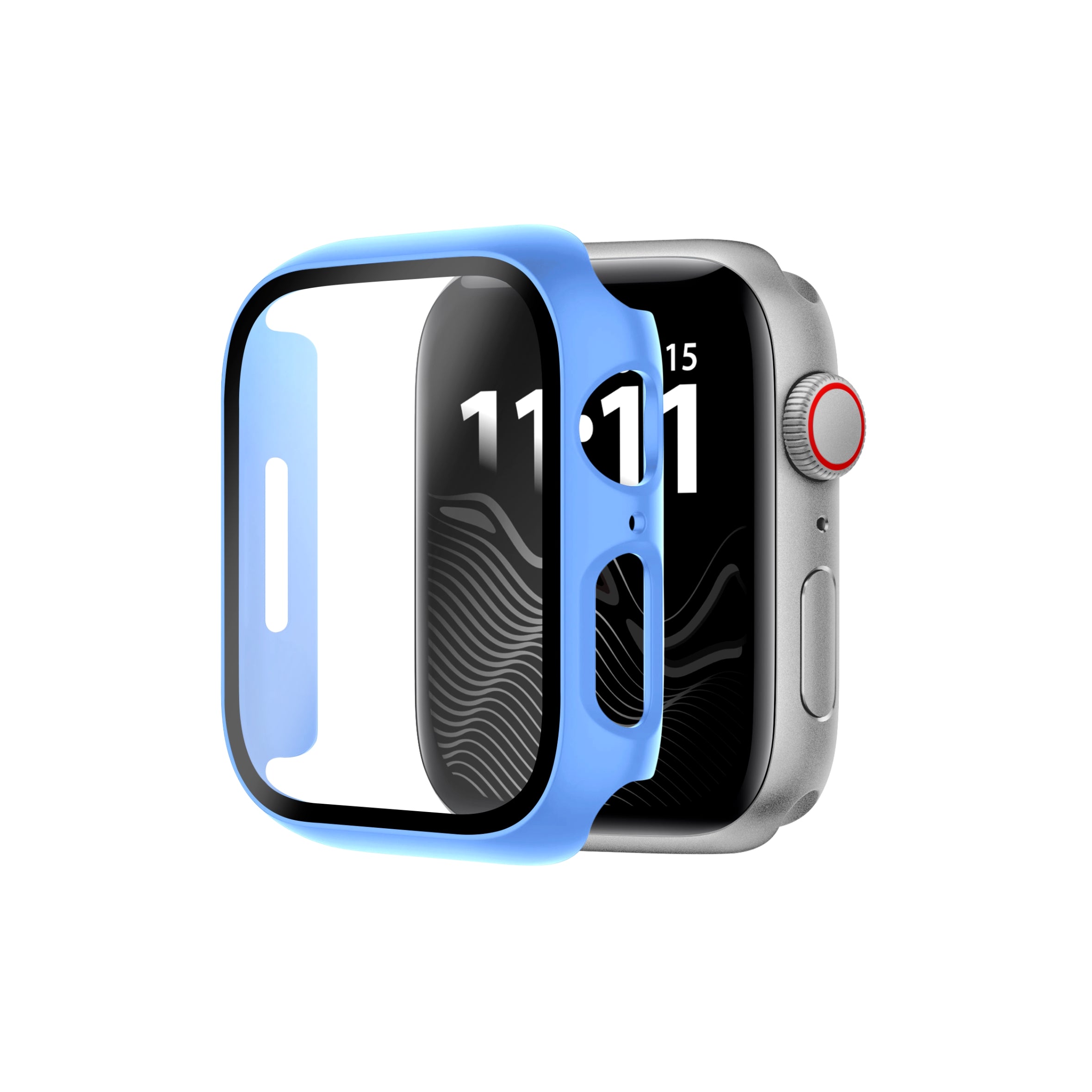 Protector Completo Con Glass Unicolor 40mm PW