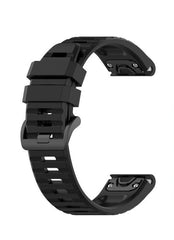 Silicona / 26m / Black Correa para Garmin Fenix 7X