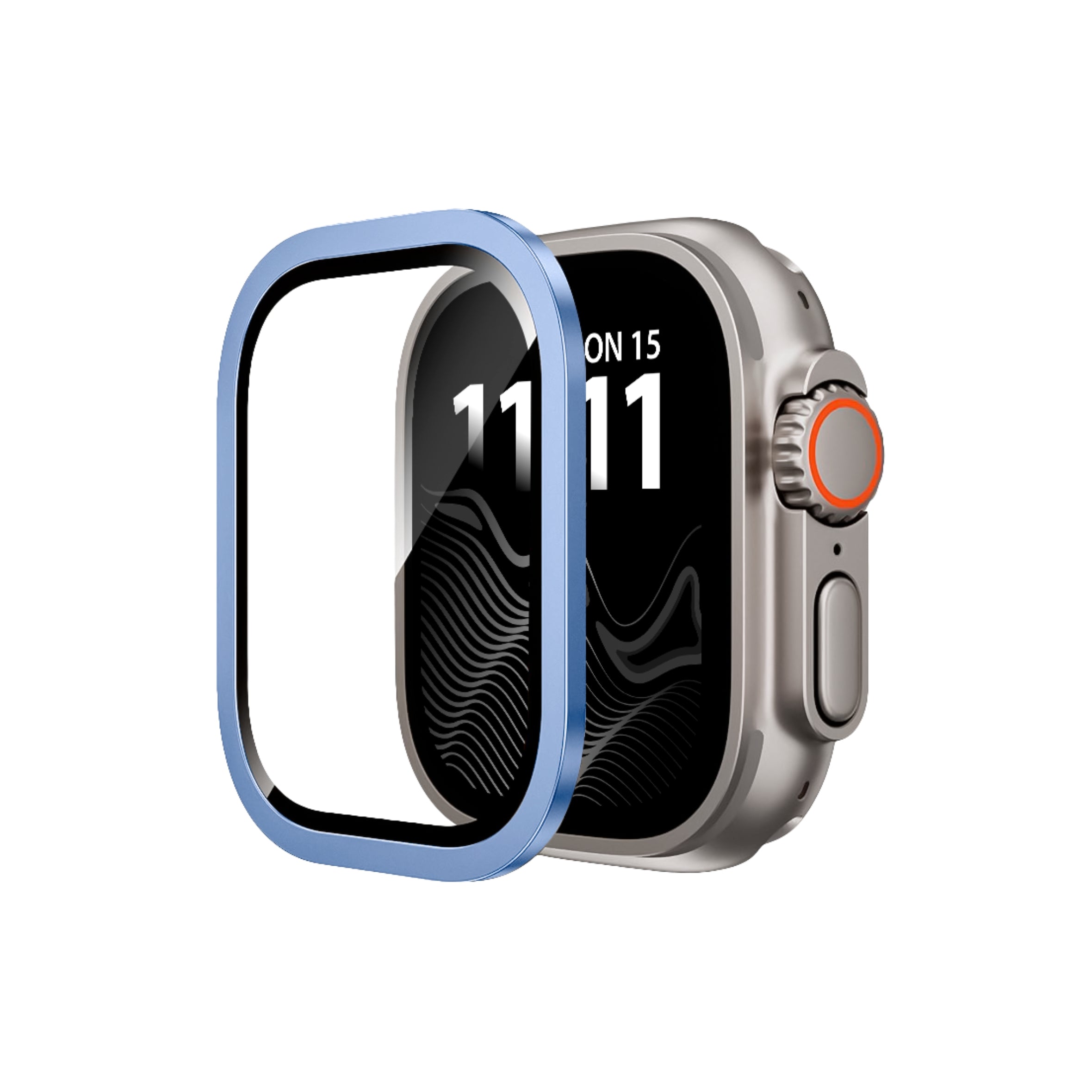 Vidrio Templado con Borde Metalico Ultra PW