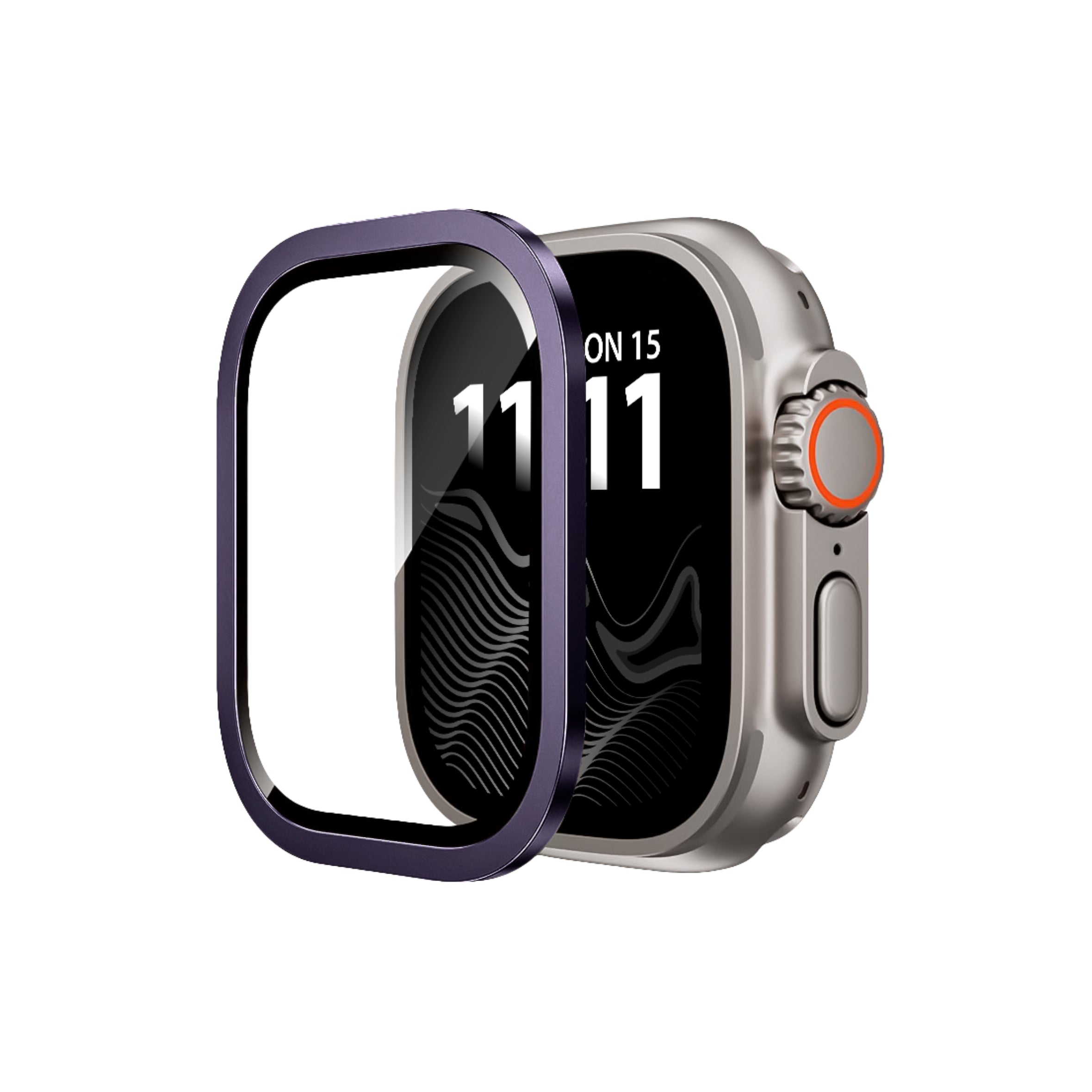 Vidrio Templado con Borde Metalico Ultra PW