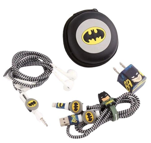 Batman Combo Estuche para cargador y audifonos