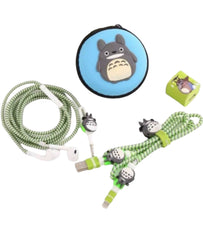 Totoro Combo Estuche para cargador y audifonos