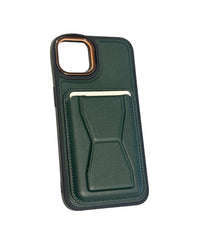GREEN GOLD / iPhone 14 pro max Carcasa Leather Wallet