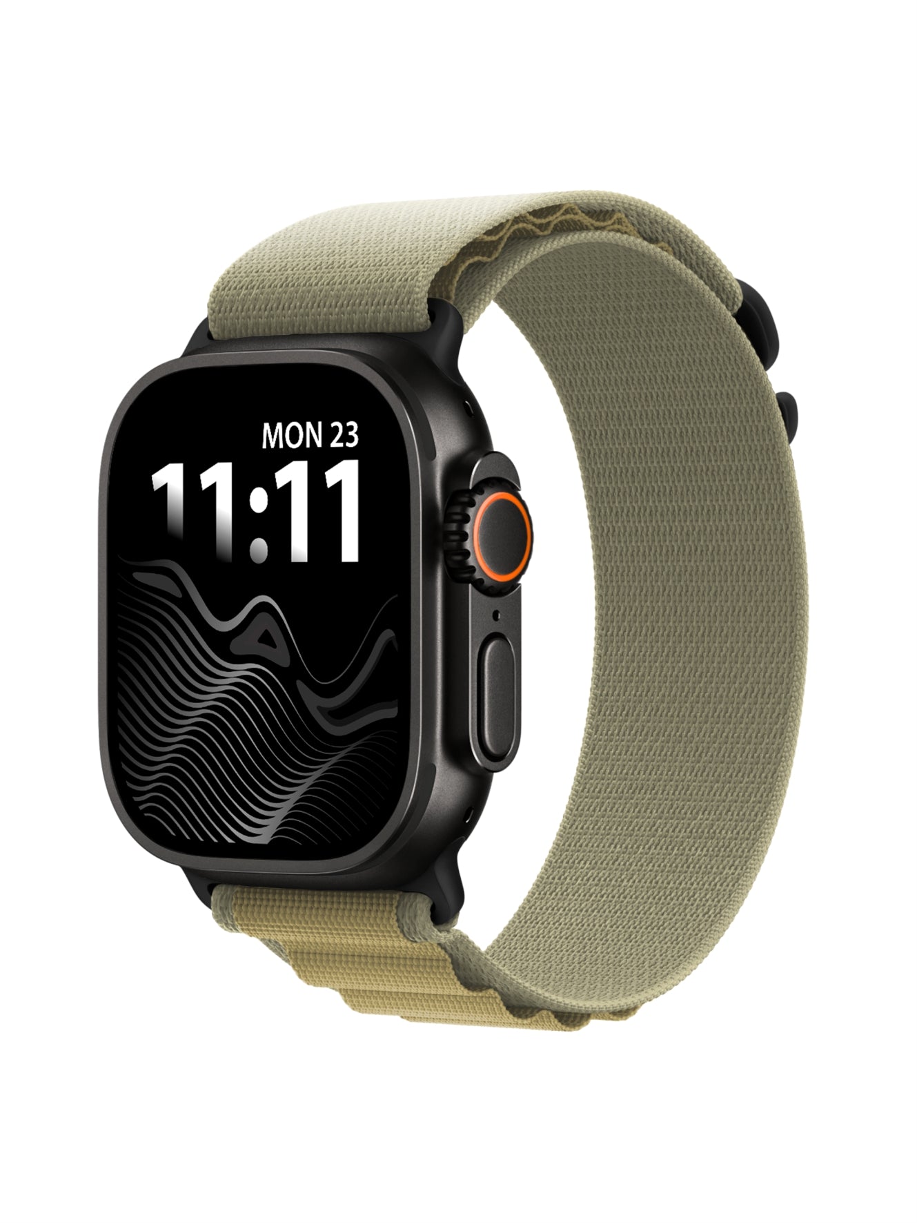 Correa Alpine Loop para Applewatch Black Edition