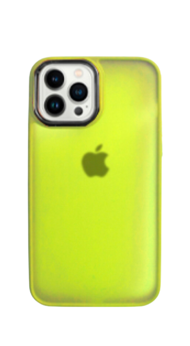 iPhone 15 Pro Max / Amarillo Carcasa NEON PLUS Para iPhone