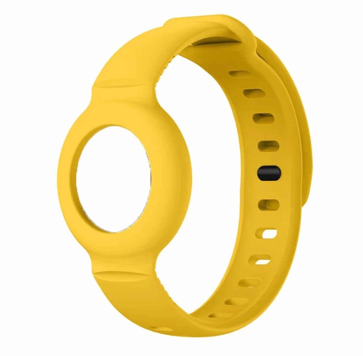 Yellow AirTag Kids Bracelet Silicone