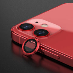 11/12 mini/12 (2 piezas) / Red 003 Cubre camara metalizado para iPhone