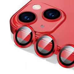 11 pro/11 pro max/12 pro (3 piezas) / Red 003 Cubre camara metalizado para iPhone