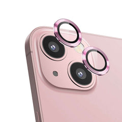 11/12 mini/12 (2 piezas) / Pink 010 Cubre camara metalizado para iPhone