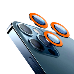 11/12 mini/12 (2 piezas) / 106 Orange Cubre camara Neon iPhone