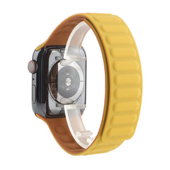 38-40-41mm / Yellow Correa Premium Silicon Magnetica