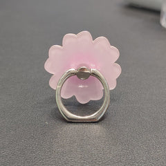 Pink Flower Popsocket Anillo Diseño