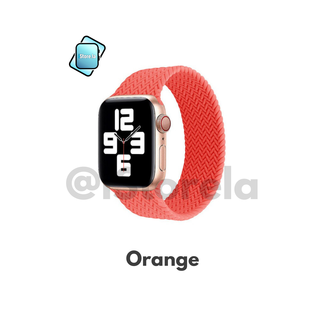 38-40-41mm Talla S / Orange Correa Silicon Text Loop