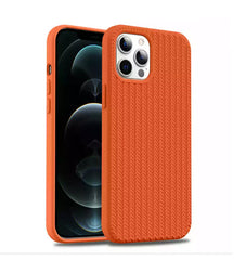 Orange Carcasa Braided iPhone 13 Pro Max