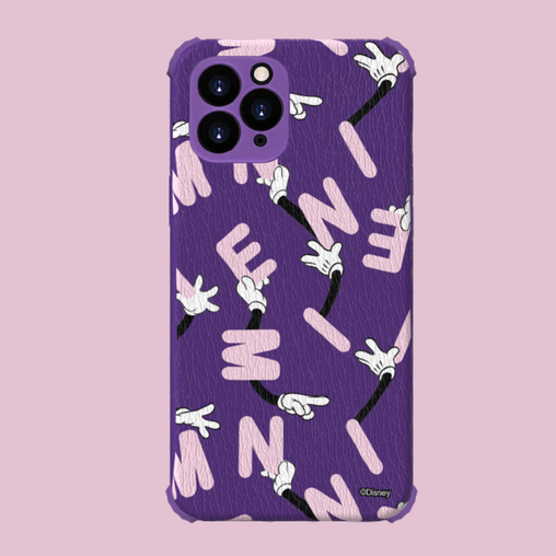 Disney Purple Carcasa Mickey and Friends para iPhone 11 Pro Max