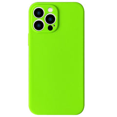Green Fluor Carcasa Silicone Liquid iPhone 11