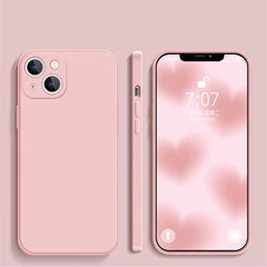 Pink Carcasa Silicone Liquid iPhone 11