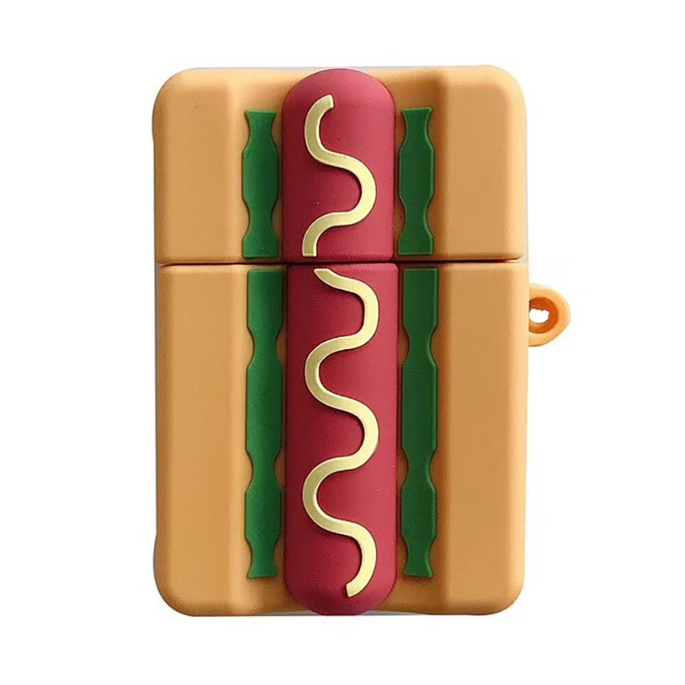 Hot Dog Fundas Airpods 1era/2da Generación VARIADAS.