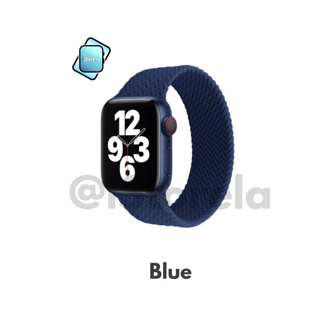 38-40-41mm Talla S / Blue Correa Silicon Text Loop