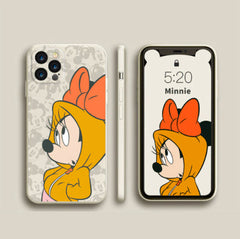 004 Minnie Orange Carcasa Mickey and Friends iPhone 12 Pro Max