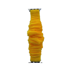 42-44-45-49mm / 006 Yellow Terciopelo Correas Scrunchie
