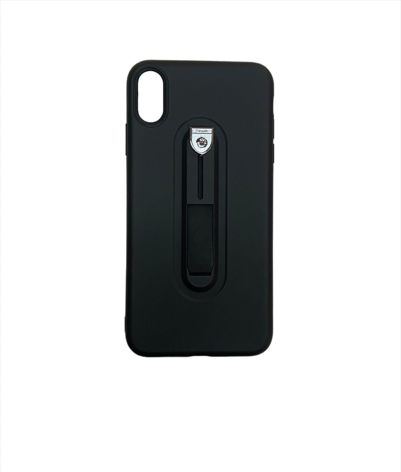 Black Carcasa Holder iPhone XR