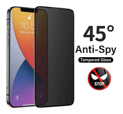 Iphone 13 Pro Max Lamina Vidrio Templado Anti-Espía