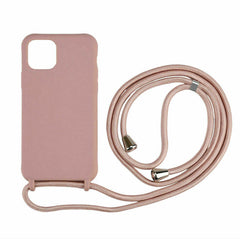 Pink Carcasa Traveler Completa con Cuerda iPhone 13 Pro Max