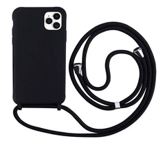 Black Carcasa Traveler Completa con Cuerda iPhone 13 Pro Max