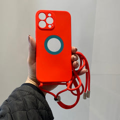 Red Carcasa Traveler con Cuerda iPhone 13 Pro Max