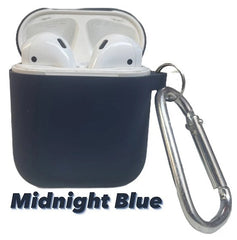 Midnight Blue Funda Airpods 1ra / 2da Generación Silicon Unicolor