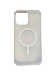 iPhone 13 Pro Max / White Carcasa Silicone Magsafe SuperStar