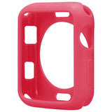 Protector Silicon De Borde Unicolor 42mm Red Serie 1-2-3