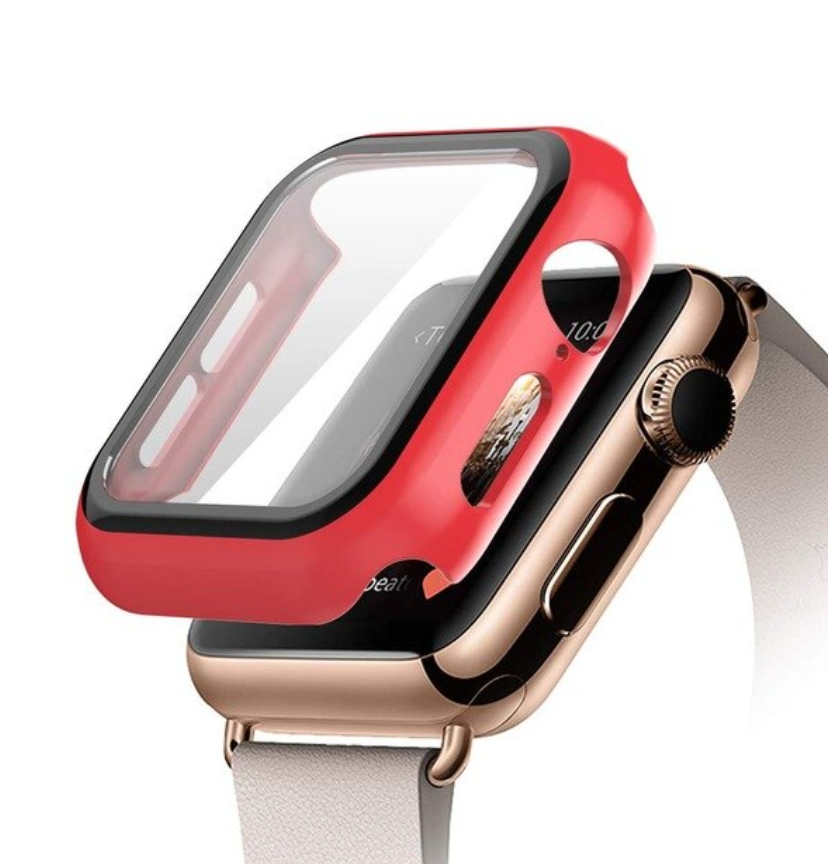 Red Protector Completo Con Glass Unicolor 44mm