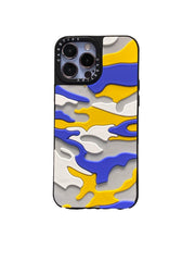 Yellow-Blue Carcasa CAMUFLAJE Edición Especial iPhone 13 Pro