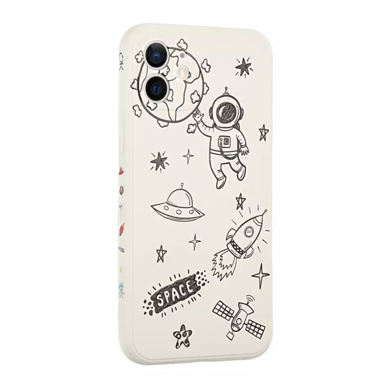 003 Carcasa Astronauta VIP para iPhone 12 Pro Max